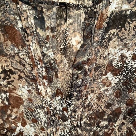 Covington animal print blouse - Picture 4 of 9